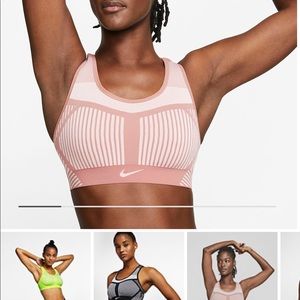 Nike FE/NOM Flyknit Sports Bra size L